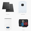 Syst&egrave;me d'&eacute;nergie solaire hors r&eacute;seau tout-en-un 5-12 kW avec batterie LiFePO4 et onduleur hybride | Garantie de 30 ans