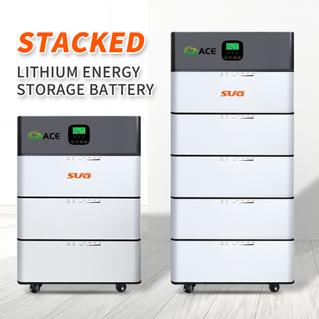 Modular 5.12-76.8kWh Off-Grid Energy Storage System na may Dual MPPT at UPS Backup