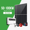 Sistema fotovoltaico conectado a la red comercial e industrial ACETECH Solar de 100 kW