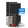 All-in-One 20-50KW Off-Grid Solar Power System - Kumpletong Hybrid Solution na may LiFePO4 Battery Bank