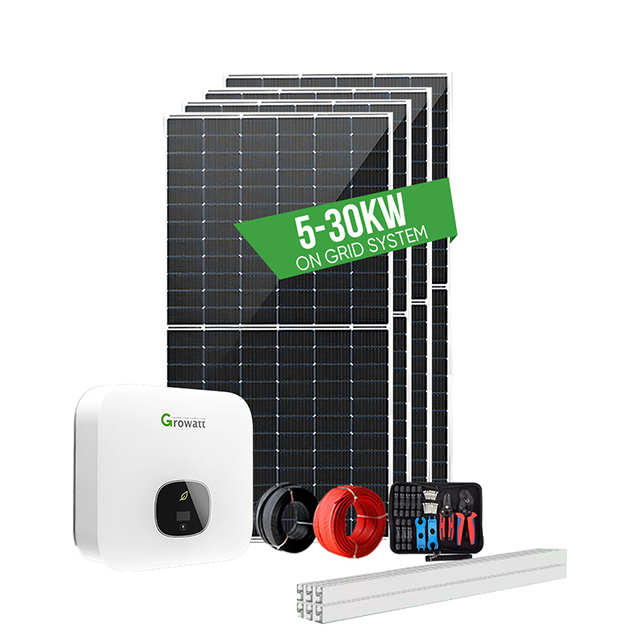 High-Performance 50-100KW Grid-Tied Solar Solution para sa Mga Pang-industriya at Komersyal na Negosyo