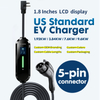 J1772 Pistolet de chargement NACS AC EV | C&acirc;ble de chargement EV standard am&eacute;ricain IP65 &eacute;tanche
