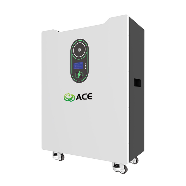 15kWh 51.2V 300Ah Wheeled Floor-Standing LiFePO4 Lithium Battery Pack 6000 Deep cycle, 10-Year Warranty Mobile Solar Energy Storage Battery para sa Off-Grid at Hybrid Solar System